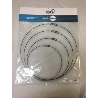 Aquarian Drumheads Aquarian - SR SET#2 - Studio Ring Set #2  (1) -10",12",14",16"