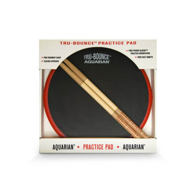 Aquarian - TBP12 - 12" Tru-Bounce Practice Pad