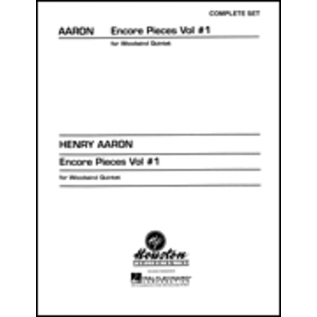 Encore Pieces for Woodwind Quintet - Volume 1 - by Henry Aaron - HL00030062