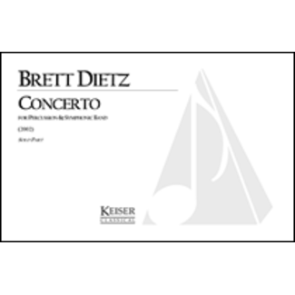 Lauren Keiser Music Publishing Concerto for Percussion and Symphonic Band - by Brett William Dietz - HL00041636