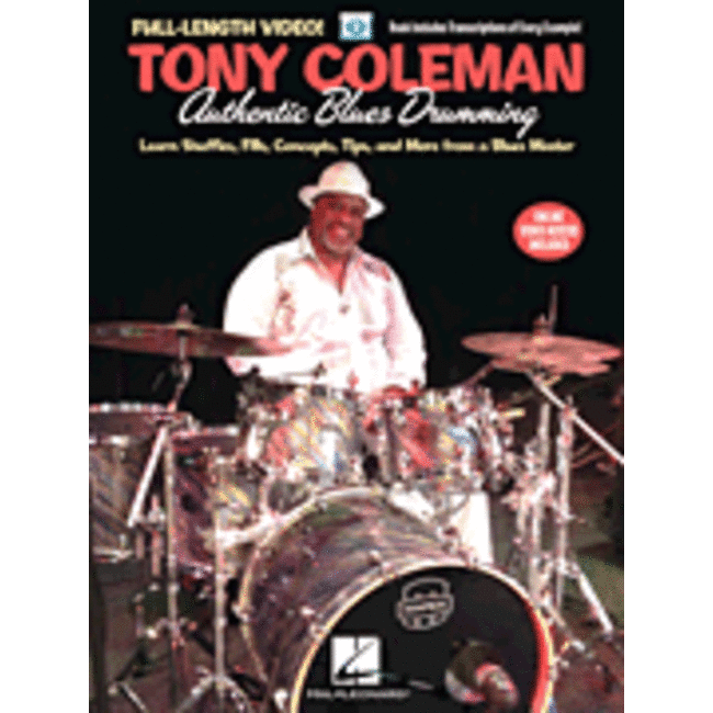 Tony Coleman - Authentic Blues Drumming - by Tony Coleman - HL00129735