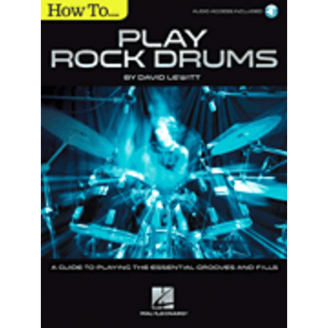 How to Play Rock Drums - by David Lewitt - HL00138541