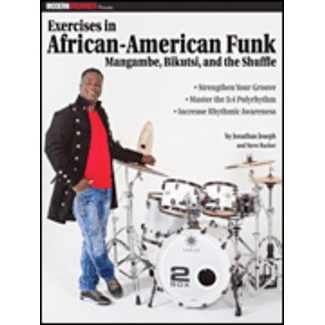 Modern Drummer Publications Modern Drummer Presents Exercises in African-American Funk - by Jonathan Joseph - HL00146822