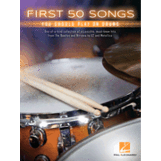 Hal Leonard First 50 Songs You Should Play on Drums - by Various - HL00175795