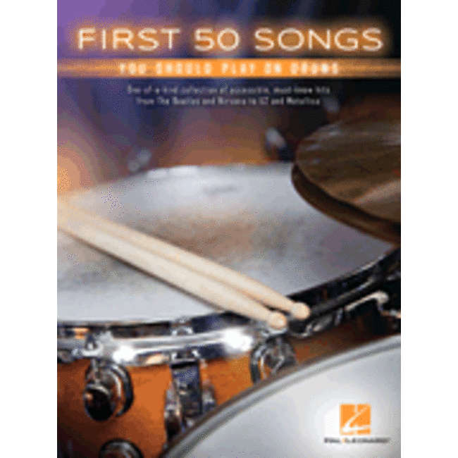 First 50 Songs You Should Play on Drums - by Various - HL00175795