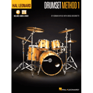 Hal Leonard Hal Leonard Drumset Method - Book 1 - by Kennan Wylie with Gregg Bissonette - HL00209864