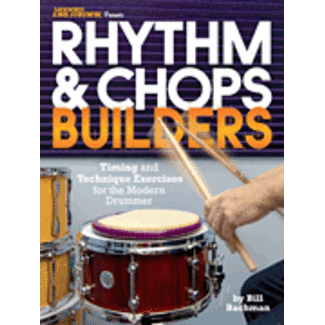 Modern Drummer Publications Modern Drummer Presents Rhythm & Chops Builders - by Bill Bachman - HL00231765