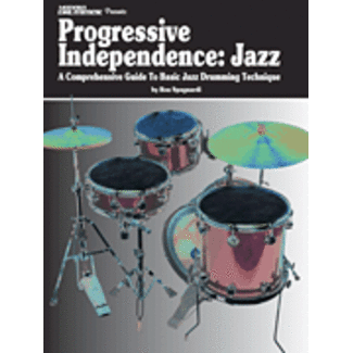 Modern Drummer Publications Modern Drummer Presents Progressive Independence: Jazz - by Ron Spagnardi - HL00234272