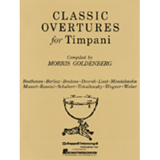 Hal Leonard Classic Overtures for Timpani - by Morris Goldenberg - HL00347780