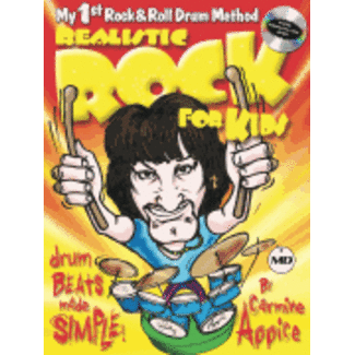 Modern Drummer Publications Realistic Rock for Kids - by Carmine Appice - HL00362588
