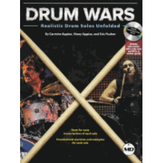 Modern Drummer Publications Drum Wars - by Carmine Appice, Vinny Appice & Eric Fischer - HL00362591