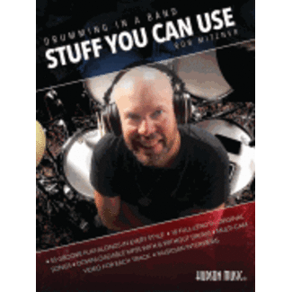 Hudson Music Drumming in a Band - Stuff You Can Use - by Rob Mitzner - HL00391273