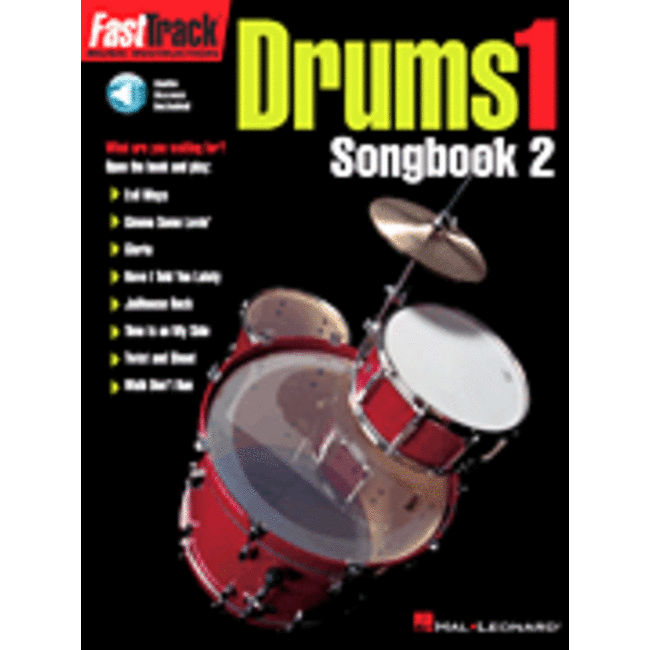 FastTrack Drums Songbook 2 - Level 1 - by Various - HL00695367