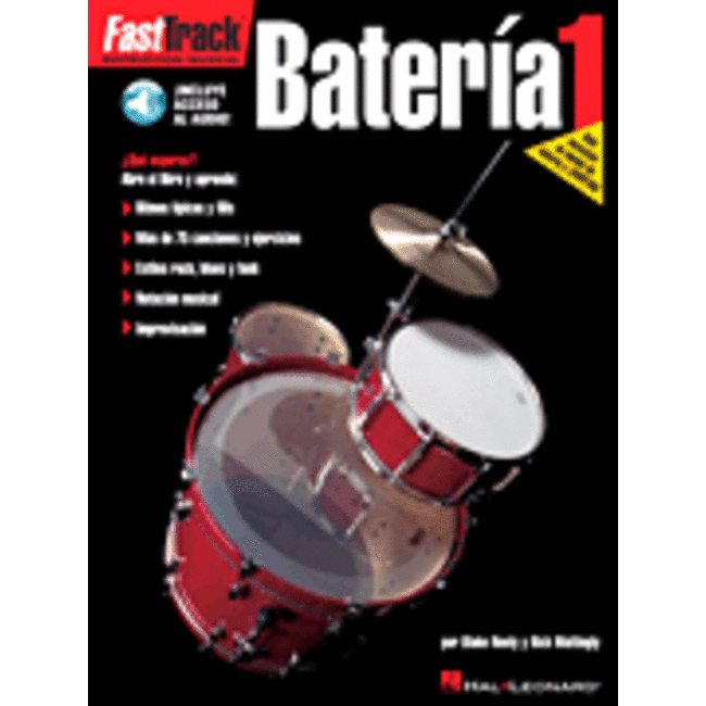 FastTrack Drum Method - Spanish Edition - Level 1 - by Rick Mattingly, Blake Neely - HL00695595