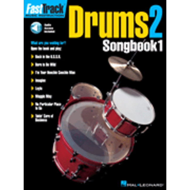 FastTrack Drums Songbook 1 - Level 2 - by Various - HL00697299