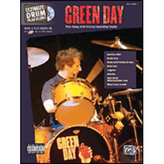 Alfred Publishing Co. Green Day - Ultimate Drum Play-Along - by Green Day - HL00700162