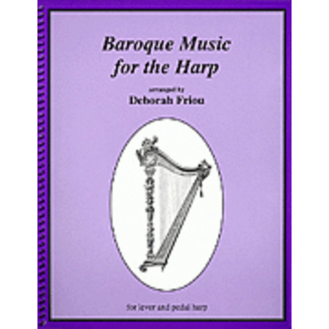 Baroque Music for the Harp - by Deborah Friou - HL00722256
