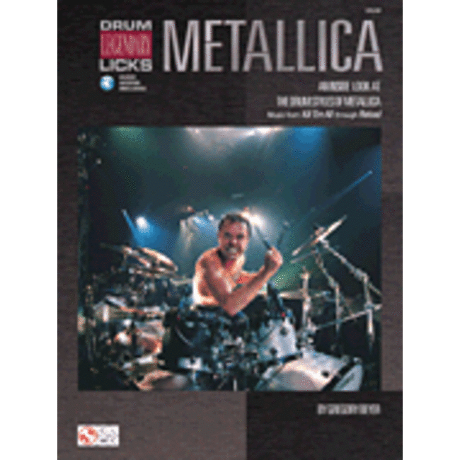 Metallica - Drum Legendary Licks - by Gregory Beyer Book/CD Pack - HL02500172