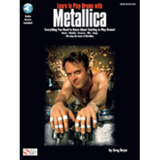 Cherry Lane Music Learn to Play Drums with Metallica - by Greg Beyer - HL02500190