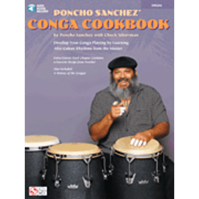 Poncho Sanchez' Conga Cookbook - by Poncho Sanchez with Chuck Silverman - HL02500278