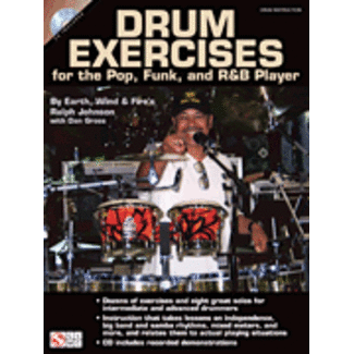 Cherry Lane Music Drum Exercises for the Pop, Funk, and R&B Player - by Earth Wind and Fire - HL02500827