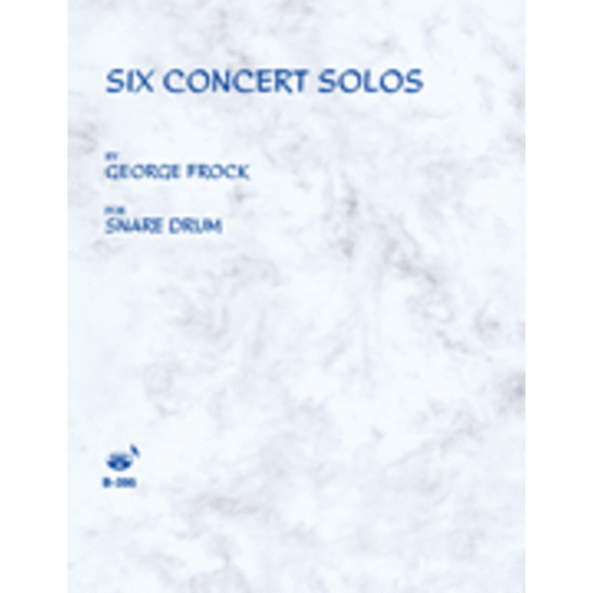 Six Concert Solos - by George Frock - HL03770599