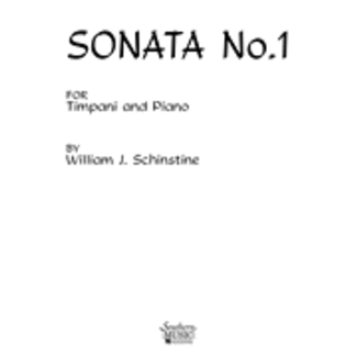 Southern Music Company Sonata No. 1 for Timpani - by William Schinstine - HL03774808