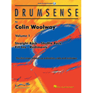 Hal Leonard Drumsense Volume 1 - by Colin Woolway - HL06620033