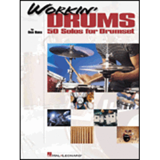 Hal Leonard Workin' Drums - by Ben Hans - HL06620062