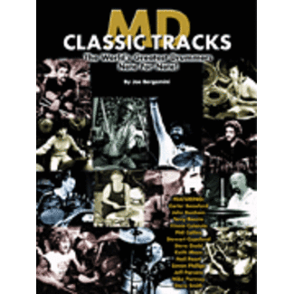 Modern Drummer Publications MD Classic Tracks - by Joe Bergamini - HL06620070