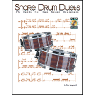 Modern Drummer Publications Snare Drum Duets - by Ron Spagnardi - HL06620072