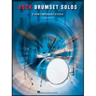 Hal Leonard Rock Drumset Solos - by Sperie Karas - HL06620082