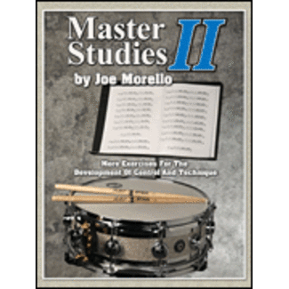 Modern Drummer Publications Master Studies II - by Joe Morello - HL06620101