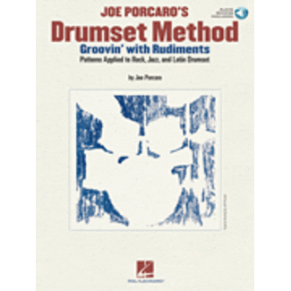 Hal Leonard Joe Porcaro's Drumset Method - Groovin' with Rudiments - by Joe Porcaro - HL06620129