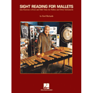 Hal Leonard Sight Reading for Mallets - by Emil Richards - HL06620133