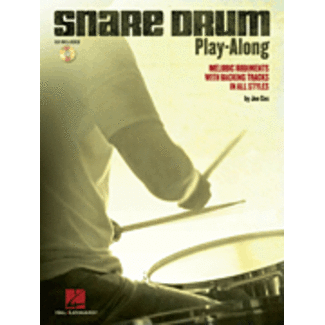 Hal Leonard Snare Drum Play-Along - by Joe Cox - HL06620141