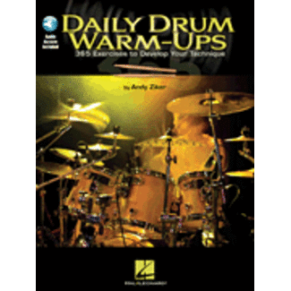 Hal Leonard Daily Drum Warm-Ups - by Andy Ziker - HL06620151