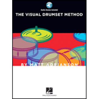 Hal Leonard The Visual Drumset Method - by Matt Adrianson - HL06620152