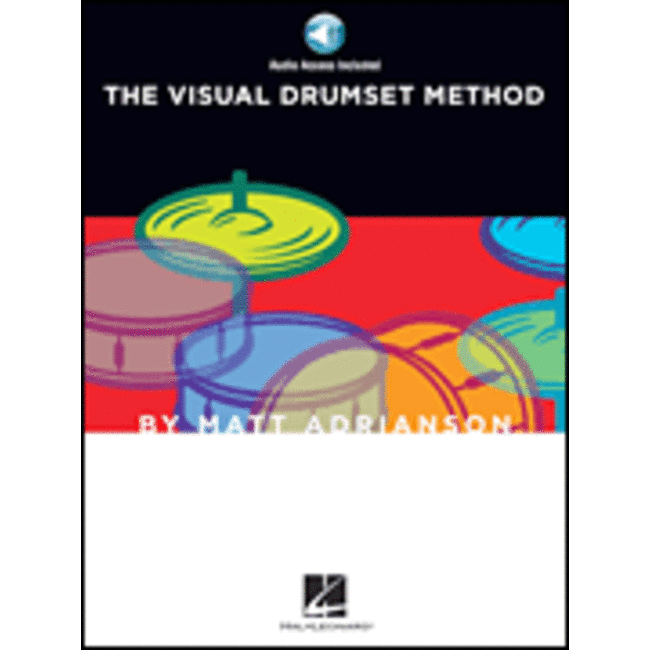 The Visual Drumset Method - by Matt Adrianson - HL06620152