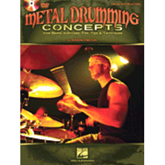 Hal Leonard Metal Drumming Concepts - by Andols Herrick - HL06620160