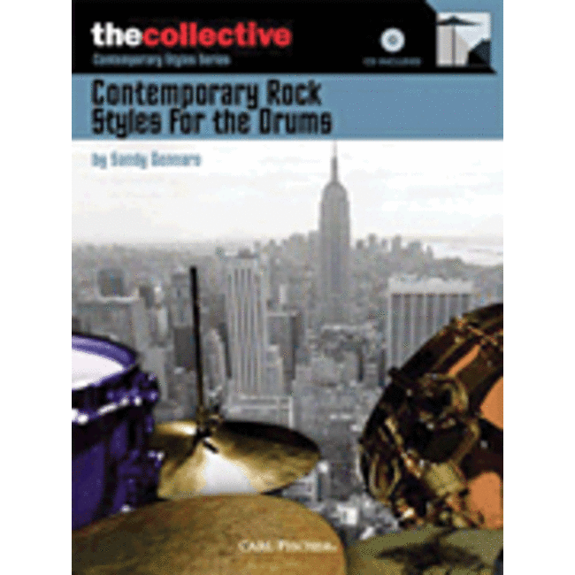 Contemporary Rock Styles for the Drums - by Sandy Gennaro - HL06620162