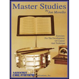 Modern Drummer Publications Master Studies - by Joe Morello - HL06631474