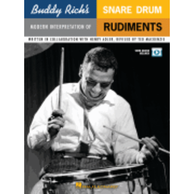 Buddy Rich's Modern Interpretation of Snare Drum Rudiments - by Ted MacKenzie - HL14005289