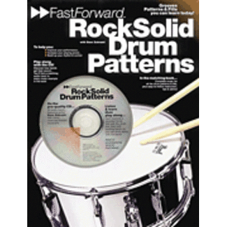 Music Sales America Fast Forward - Rock Solid Drum Patterns - by Dave Zubraski - HL14011109