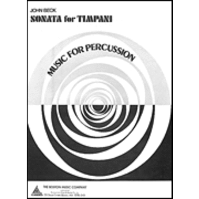 Sonata for Timpani - by John Beck - HL14030713