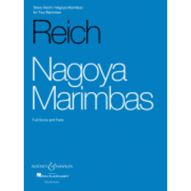 Nagoya Marimbas - by Steve Reich - HL48002554
