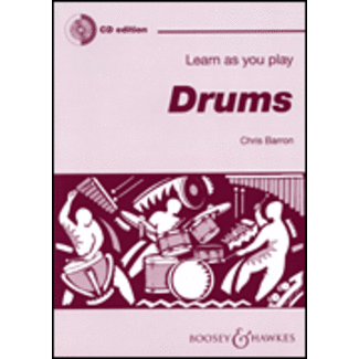 Boosey & Hawkes Learn as You Play Drums - by Chris Barron - HL48019250