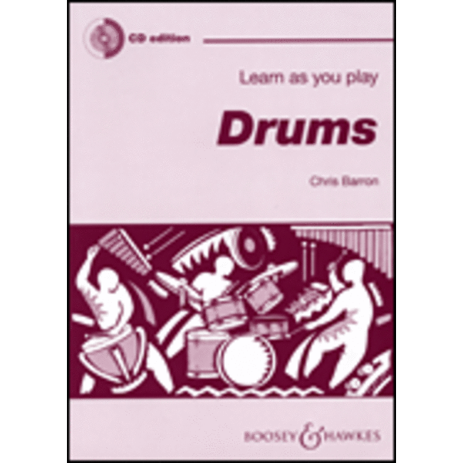 Learn as You Play Drums - by Chris Barron - HL48019250
