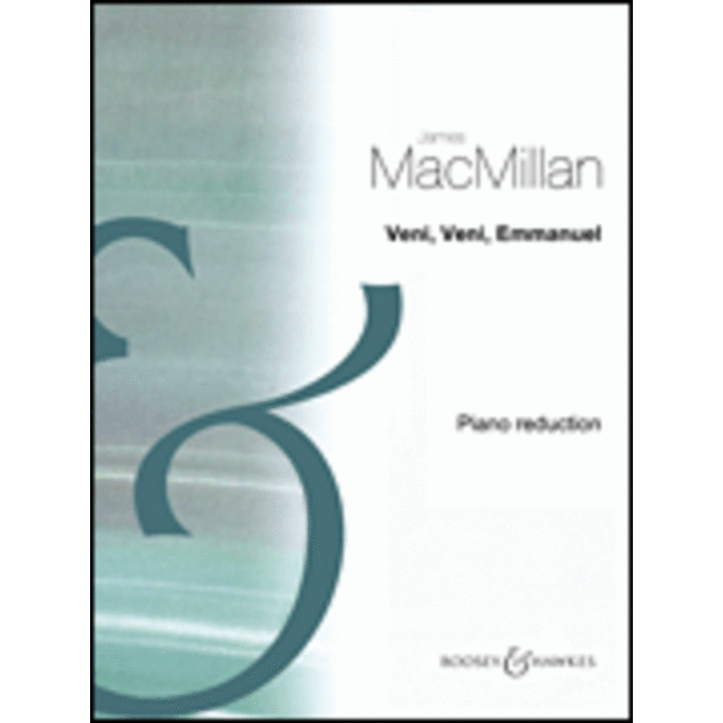 Veni, Veni, Emmanuel - by James MacMillan - HL48024552