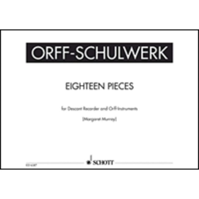 Stücke für Flöte und Trommel - Book 2 - by Gunild Keetman - HL49006457